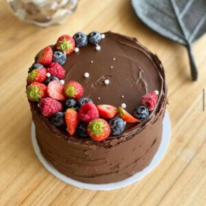 Trio Chocolade taart
